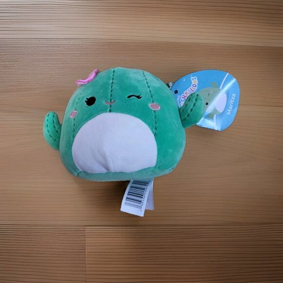 Squishmallows Maritza the Cactus 5” NWT Kellytoy Green Plush - Picture 1 of 10